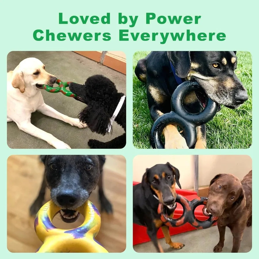 Dog Toys for Aggressive Chewers Virtually Indestructible Pull Toy for Large Breeds Such as Pit Bulls and German Shepherds Heavy