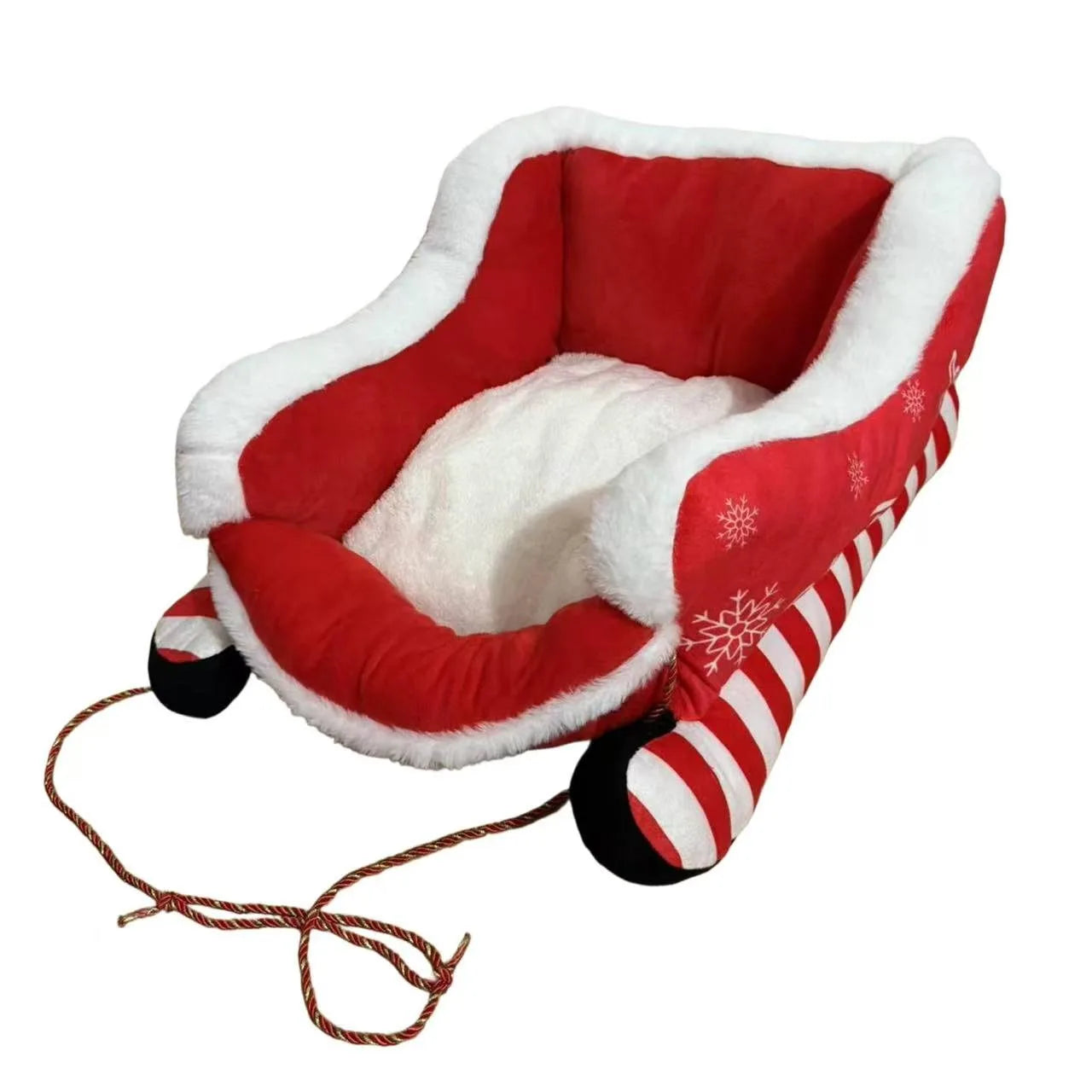 Small Dog Home Bed Convertible Sofa Houses Winter Puppy Accessories Christmas Dogs Accessoires Beds Pup Coop Large Big Pet Bed's