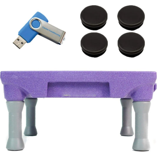 Training Kit, Professionally Designed Dog Platform and Accessories for Training and Agility and Accessories, Purple