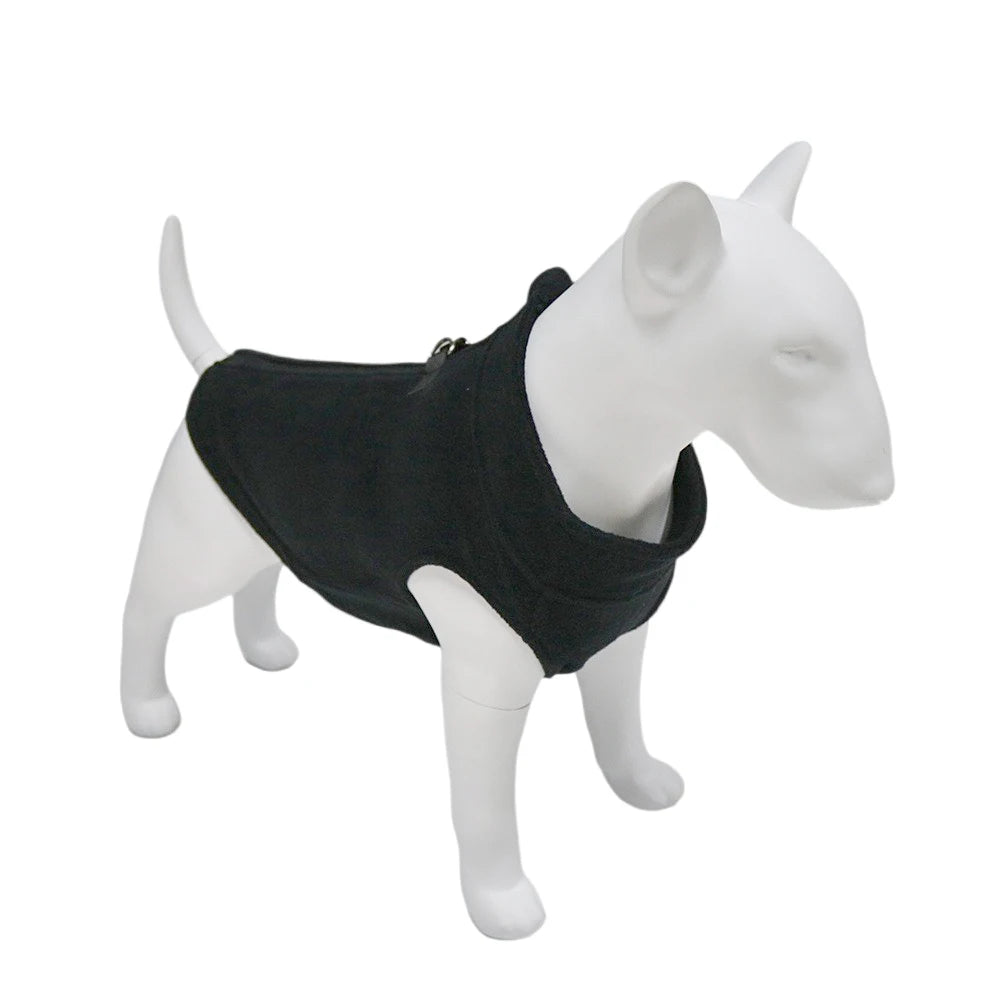 Fleece Dog Clothes For Small Medium Dogs Winter Warm Puppy Clothing French Bulldog Coat Pug Costume Poodle Jacket Chihuahua Vest