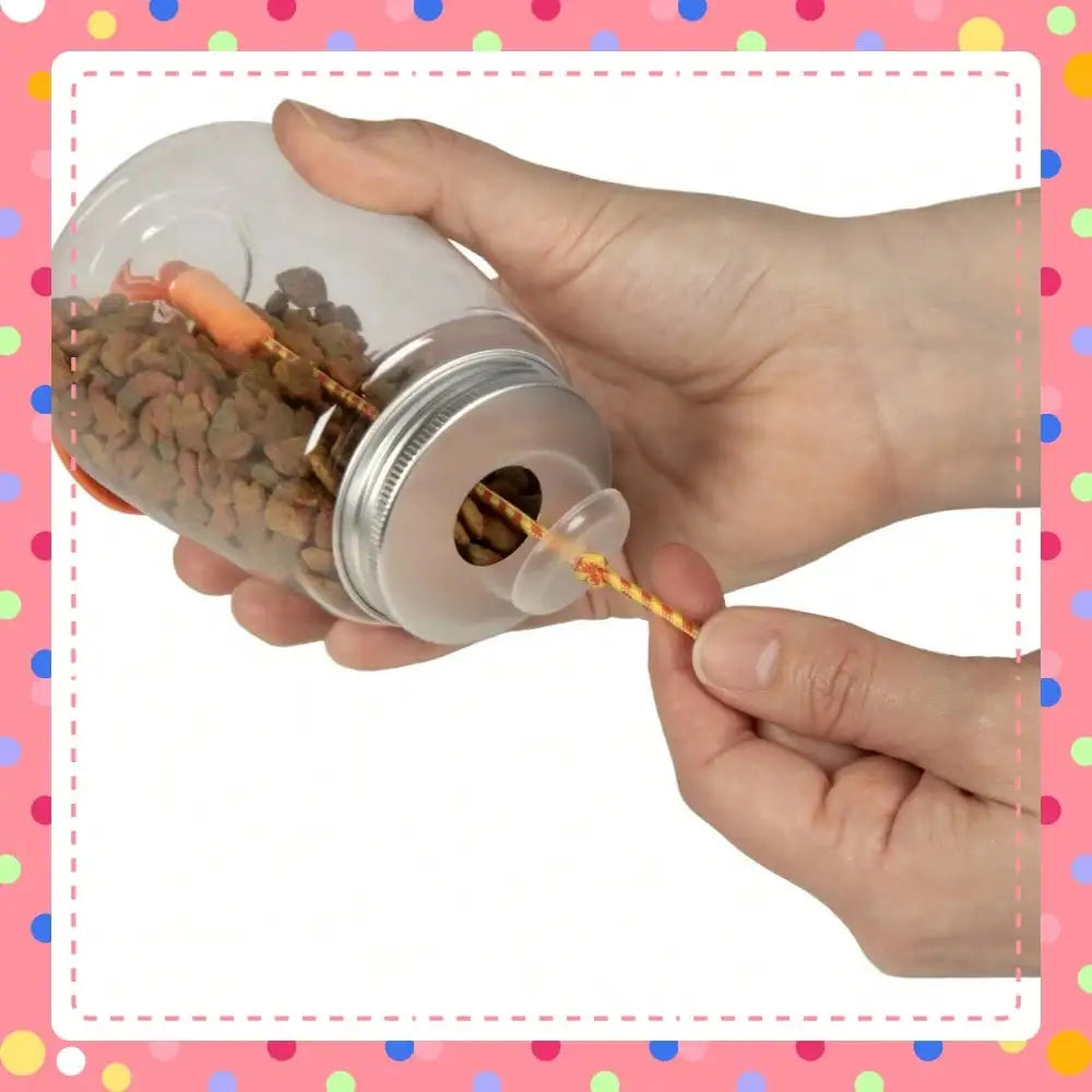Treat Teaser – Interactive Cat Toy for Prey Play & Treat Dispensing, Multi-Color, Medium