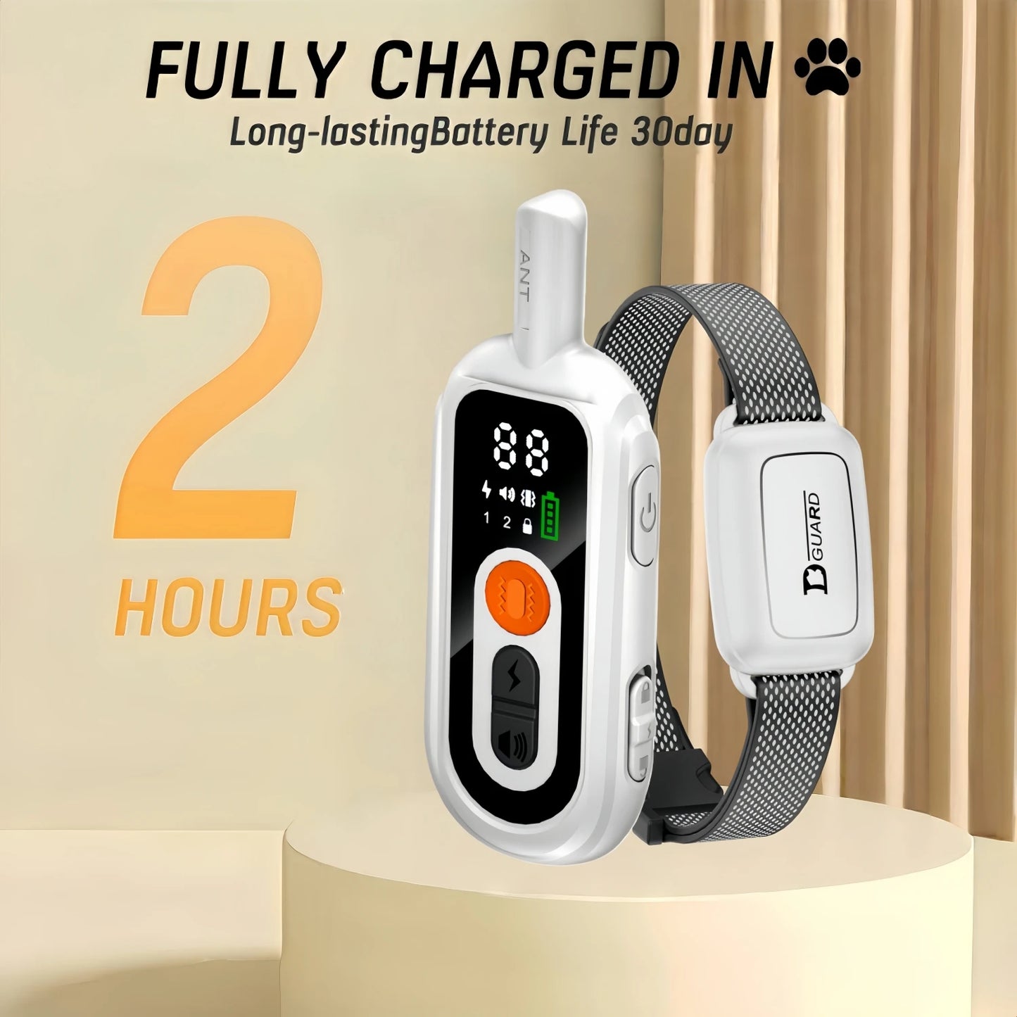 YHLC 3300ft Automatic Anti Barking Dog Collar, Rechargeable Bark Stopper, Stop Barkin, Electric Training Collar for Dog