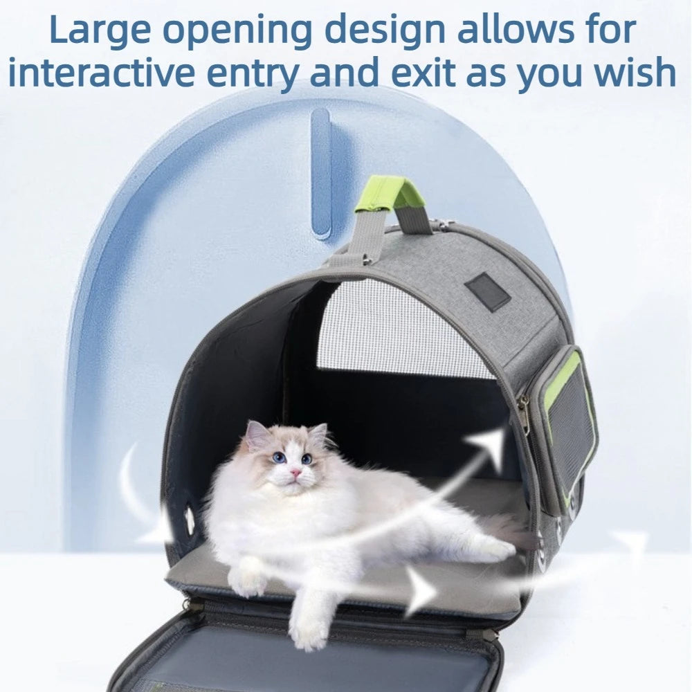 Multifunctional Pet Carrier Bag Portable Breathable Rabbit Outing Tote Shoulder Crossbody for Small Pets
