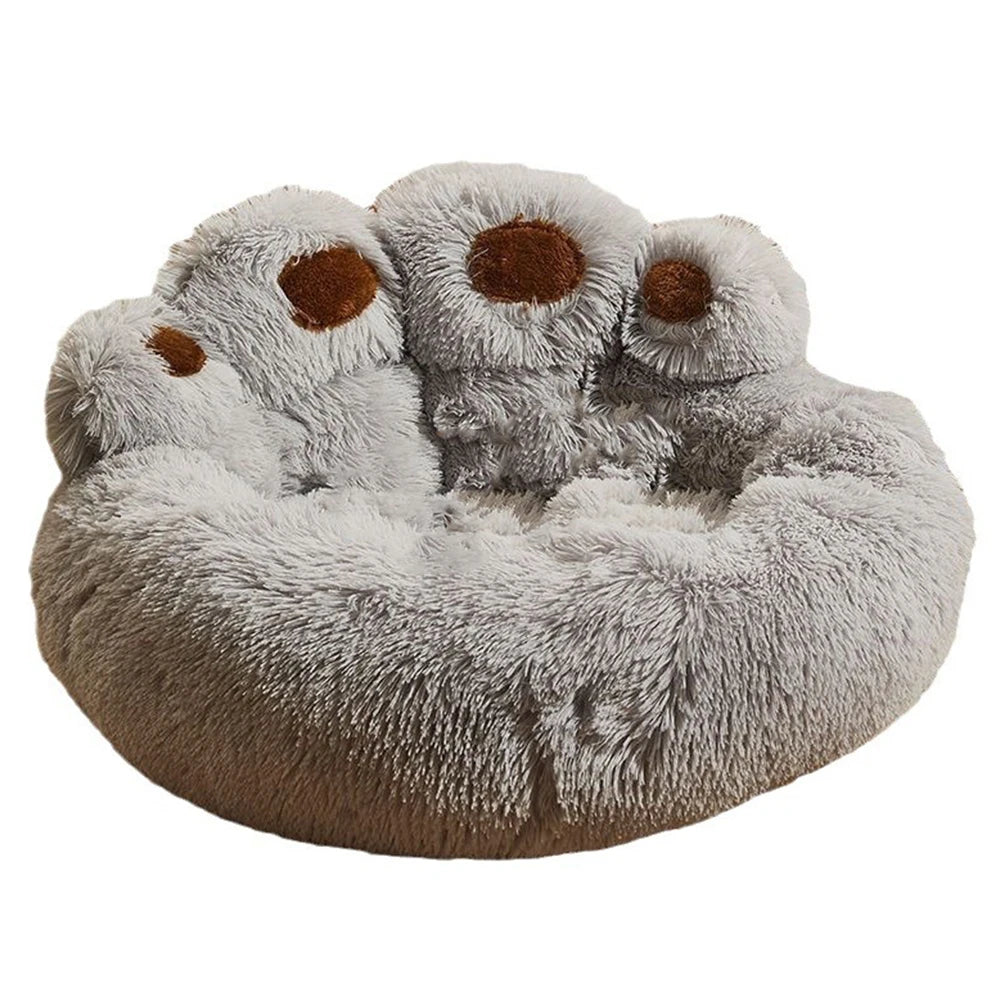 Fluffy Dog Bed Winter Kennel Accessories Pet Products Large Dogs Beds Bedding Sofa Basket Small Mat Cats Big Cushion Puppy
