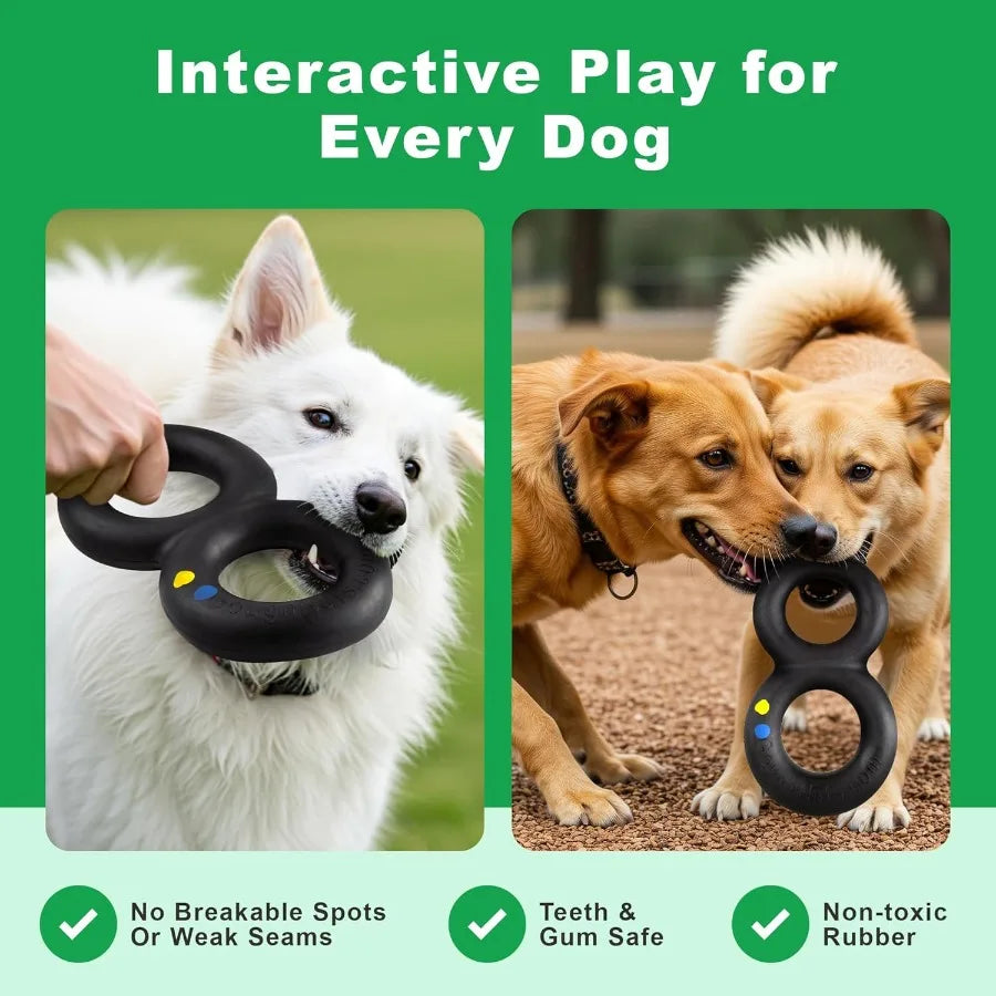 Dog Toys for Aggressive Chewers Virtually Indestructible Pull Toy for Large Breeds Such as Pit Bulls and German Shepherds Heavy