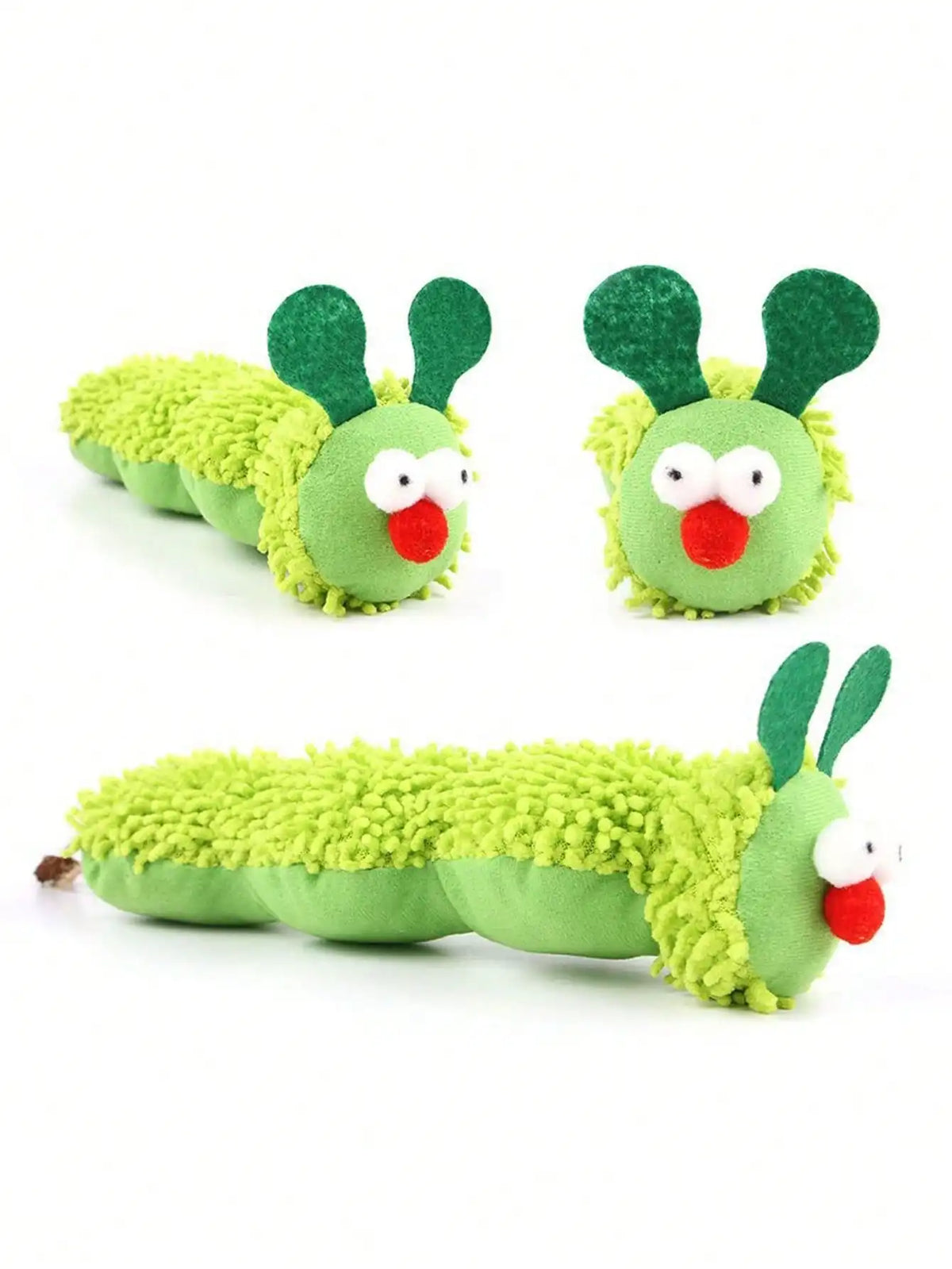 Cat Toy Bionic Caterpillar Catnip Pillow, Caterpillar Cat Doll With Gall Fruit, Self-Entertainment Bionic Teaser Wand, Plush Doll Pillow Pet Supplies