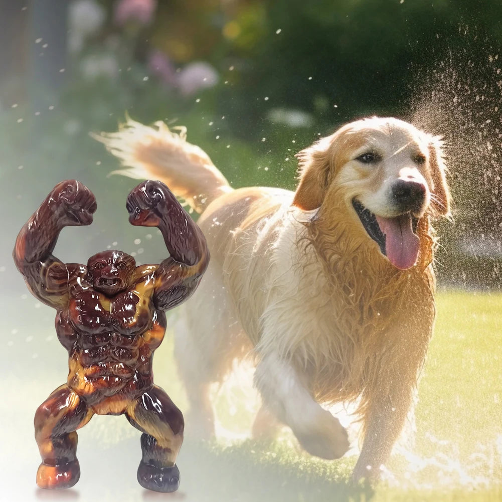 Gorilla Dog Toy Dog Teeth Grinding Toy Bite-resistant  Dog Toy Interactive Dog Toy for Medium/Large Dogs