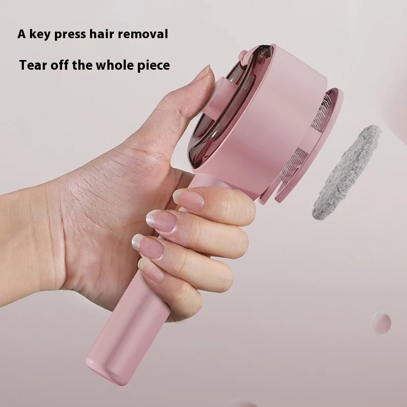 Pet Spray Massage Comb One-Click Hair Removal Comb for Cats and Dogs Cat Hair Comb Uv Bactericidal Mite Removal Comb for Cats
