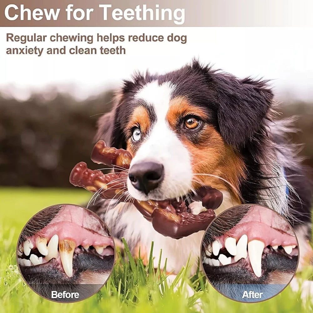 Gorilla Dog Toy Dog Teeth Grinding Toy Bite-resistant  Dog Toy Interactive Dog Toy for Medium/Large Dogs